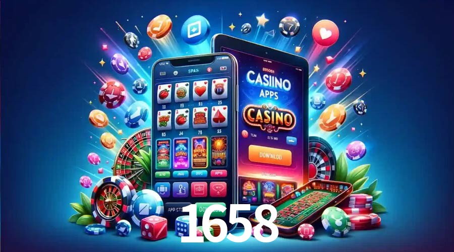 APP oficial da 1658 para mobile